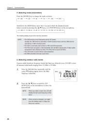 Alinco DX-SR8 HF FM Radio Owners Manual page 28