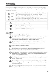 Alinco DX-SR8 HF FM Radio Owners Manual page 7