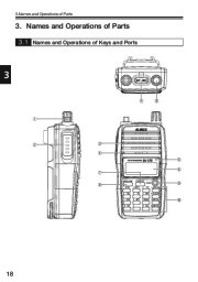 Alinco DJ-175 T R TFH Radio Instruction Owners Manual page 18
