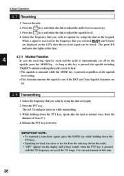 Alinco DJ-175 T R TFH Radio Instruction Owners Manual page 28