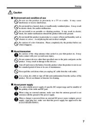 Alinco DJ-175 T R TFH Radio Instruction Owners Manual page 7
