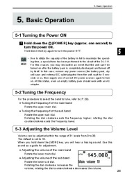 Alinco DJ-X11 FM Radio Owners Manual page 25