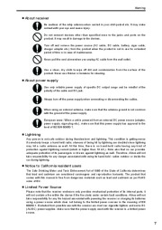 Alinco DJ-X11 FM Radio Owners Manual page 7
