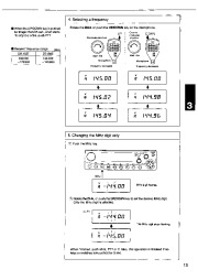 Alinco DR-150 VHF UHF FM Radio Owners Manual page 13