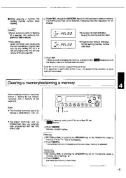 Alinco DR-150 VHF UHF FM Radio Owners Manual page 19