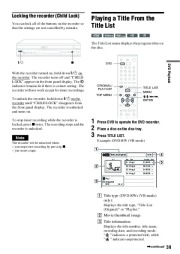 Sony RDR-VX410 DVD Recorder VCR Combination Users Guide Manual page 39
