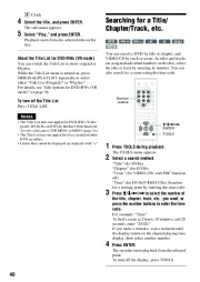 Sony RDR-VX410 DVD Recorder VCR Combination Users Guide Manual page 40