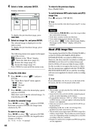 Sony RDR-VX410 DVD Recorder VCR Combination Users Guide Manual page 44