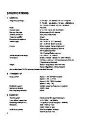 Alinco DJ-S40 T E VHF UHF FM Radio Instruction Service Manual page 2