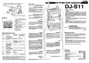Alinco DJ-S11 VHF UHF FM Radio Owners Manual page 1