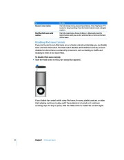 iPod nano Users Guide (5th generation) page 8