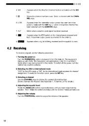 Alinco DR-MA1 VHF UHF FM Radio Instruction Owners Manual page 14