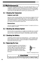 Alinco DR-MA1 VHF UHF FM Radio Instruction Owners Manual page 18