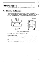 Alinco DR-MA1 VHF UHF FM Radio Instruction Owners Manual page 9