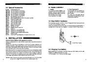 Alinco DJ-191 DJ-491 VHF UHF FM Radio Owners Manual page 4