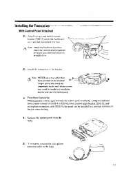 Alinco DX-801 VHF UHF FM Radio Owners Manual page 11