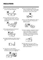 Alinco DX-77 HF FM Radio Owners Manual page 2