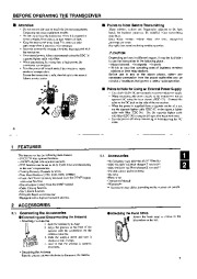 Alinco DJ-196 DJ-496 VHF UHF FM Radio Owners Manual page 4